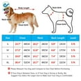 thumbnail image 4 of Deago Stretch Fleece Lined Warm Dog Jacket Coat with Leash Puppy Soft Winter Windproof Reflective Sweater for Small Medium Dogs Clothes, 4 of 10