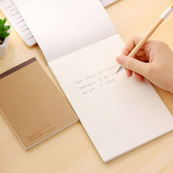 Art Supplies Kraft Paper Cover Sketch Books Graffiti Hand Painting Books for Drawing/Calculating ,Maoww