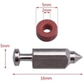 thumbnail image 2 of 398188 281144 Compatible B&S Carburetor Float Valve Needle Seat Kit Repalcement Parts (2pack)_Special Gift, 2 of 2