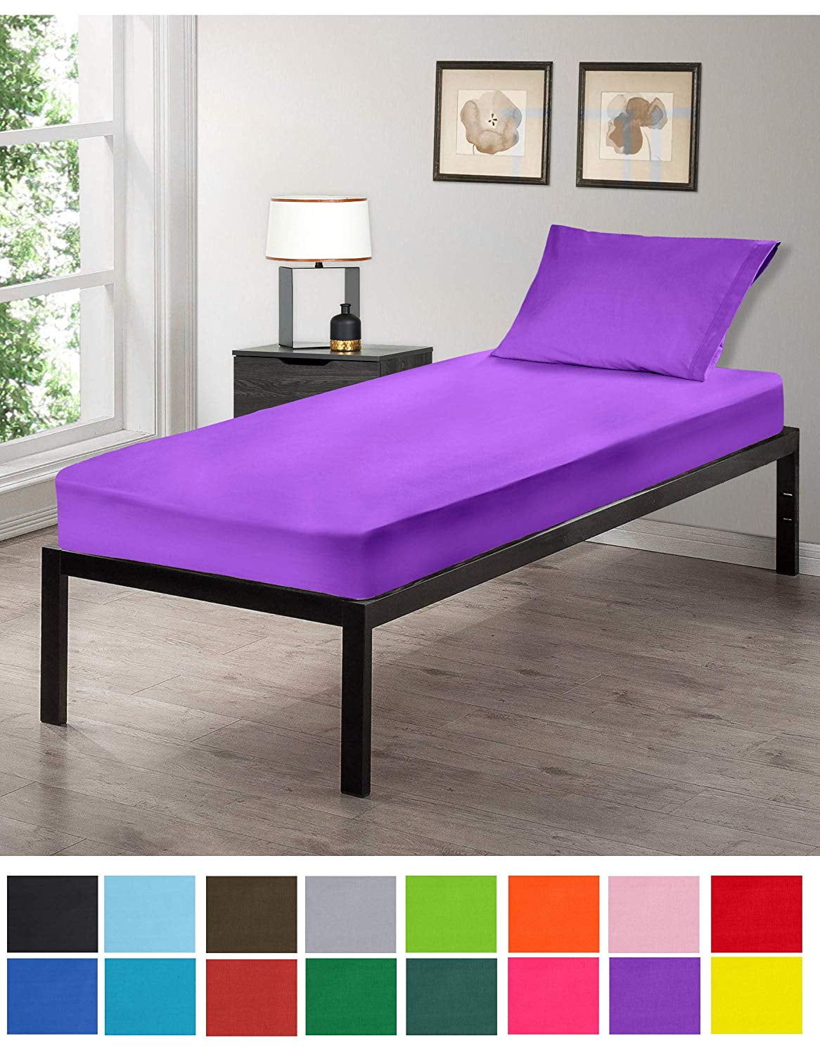 Gilbins 30" x 75" Cot Size 2Piece Bed Sheet Set, Made of Ultra Soft