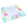 thumbnail image 4 of Cortina de ducha de poliéster impermeable para una elegante decoración de baño, 5,9 x 5,9 pies, diseño floral de verano, 4 of 8