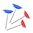 thumbnail image 5 of OULII 4Pcs Plastic Juggling Plates with Sticks Assorted Colors for and Stage Shows, 5 of 8