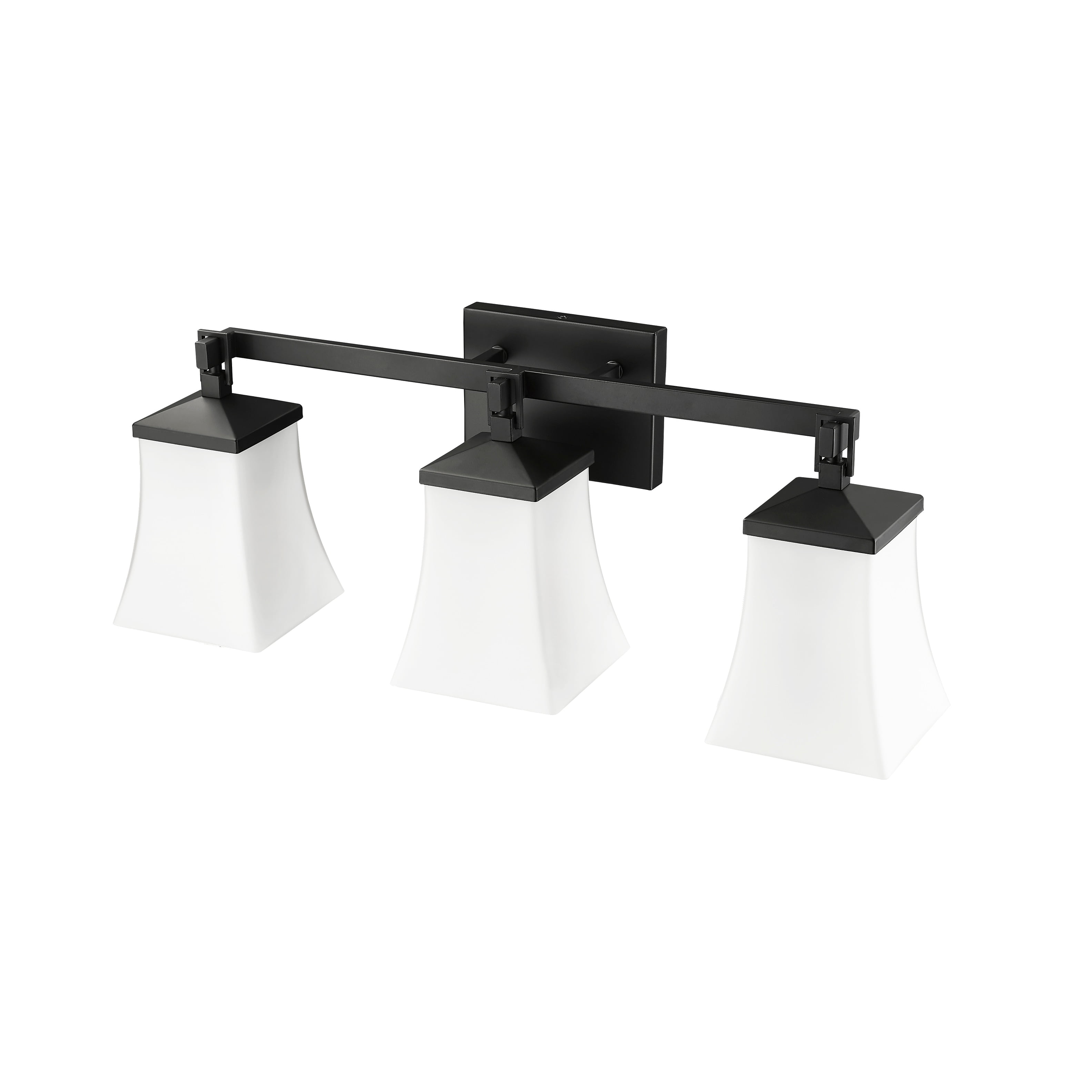 Open Box Millennium Lighting Sonorra 2/3/4 Light Vanity Fixture in Matte Black 3 Light - Matte Black