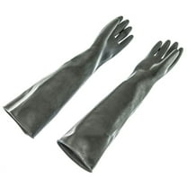 ASR Outdoor 24" Full Length Arm Rubber Gloves, Medium Weight, Industrial Lab Supply Protection, 1 Pair