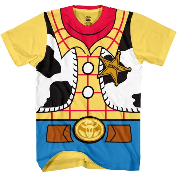 Toy Story Woody Toddler T-Shirt (2T), Graphic Costume Shirt by Fandom Republic