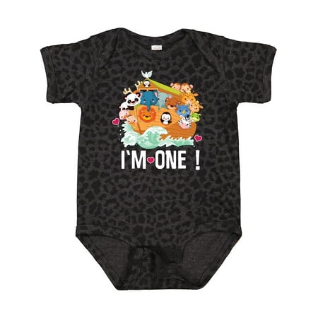 

Inktastic 1st Birthday Noah Ark Outfit Gift Baby Boy or Baby Girl Bodysuit