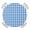 Blue, variant on Turquoise Grey Stripe Round Tablecloth for 36-44 Inch Tables,Fitted Table Cover with Elastic Edge,Modern Art Horizontal Striped Waterproof Outdoor Table Cloth Protector for Patio Garden Dinner Picnic