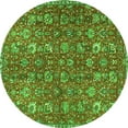 thumbnail image 1 of Ahgly Company Indoor Round Persian Green Traditional Area Rugs, 4' Round, 1 of 1