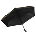 thumbnail image 5 of Compact Sun Umbrella Windproof Travel Umbrellas for Rain Strong Portable UV Protection Golden Gift Box, 5 of 8
