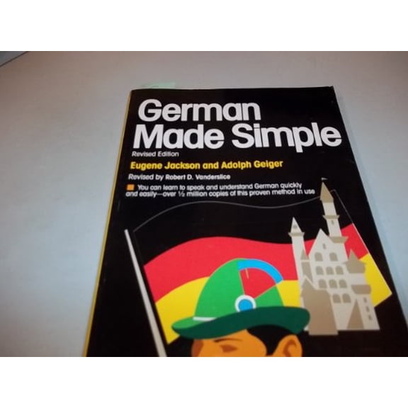 Pre-Owned German Made Simple (Paperback) 0385199112 9780385199117