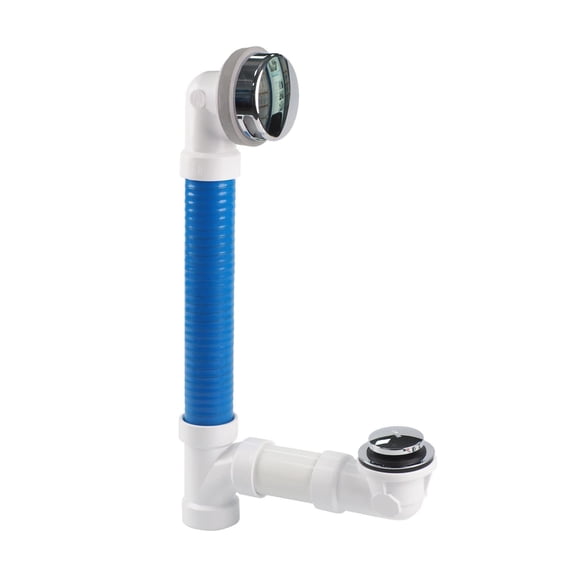 Jones Stephens B0f16pztbn 1-1/2" Tub Drain Kit - Nickel