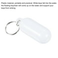 thumbnail image 4 of Uxcell Floating Keychain Marine Sailing Key Chain Buoyant Keyrings, White 2 Pack, 4 of 6