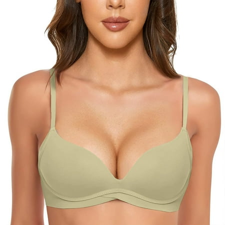 Oyedens Seamless Wireless Bras for Women Comfort Lifting Anti-Sagging Bralette Full Coverage Everyday Bra