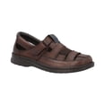 thumbnail image 2 of Sandalia Lobo Solo Hombre Casual Comodas resistentes Cosidas cafe 28, 2 of 4