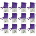 thumbnail image 1 of EeaseCA 12pcs Lavender Sachets Empty Sachets Bags Gauze Storage Bags for Spice Packing, 1 of 8