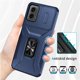 thumbnail image 5 of Funda para GANGXUN Motorola Moto G 5G 2024 - Soporte metálico, Función magnética, Azul, 5 of 5