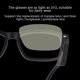 thumbnail image 4 of Cateissary Gafas Conducción inalámbrica Deporte Música Gafas Gafas de viaje al aire libre para teléfono Cables de audio/vídeo Gafas de sol, 4 of 6