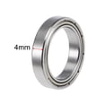 thumbnail image 3 of Uxcell 15mmx21mmx4mm 6702ZZ Double Shielded Z2 Ball Bearings Chrome Steel 10 Pack, 3 of 5