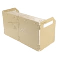 thumbnail image 1 of Stove Windscreen 4 Fold Design Shielding Wind with a Shelf for Camping Backpacking Picnic Cooking Condiments, 1 of 7