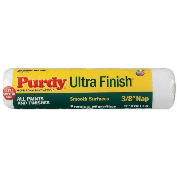 Purdy 140678092 Ultra Finish Roller Cover, 9 inch x 3/8 inch nap