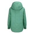 thumbnail image 6 of Miluxas Women's Pullover Puffer Jacket Lightweight Winter Warm Padded Hoodies Coat Oversized Quilted Jackets Outerwear with Pocket Green L(L), 6 of 9