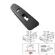 thumbnail image 3 of Right Front Door Window Lift Switch Bezel Trim Cover 74201-04020 for 2012-2015 4DR Armrest Upper Panel LHD, 3 of 5