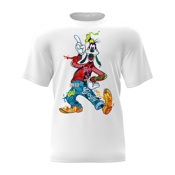 Disney Goofy Adult Tee Shirt, XS - XL (Unisex)