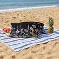 thumbnail image 5 of Outdoor Pillow Cover Flowers Leaves Set of 2 Waterproof Throw Pillowcases Watercolor Floral Purple Decorative Patio Furniture Pillows for Couch Garden Indoor & Outdoor Use, 5 of 9