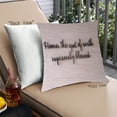 thumbnail image 1 of Ahgly Company Quotes Coussin d'Extérieur, 18 Pouces par 18 Pouces, 1 of 6