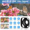 thumbnail image 2 of 4K Video Camera Camcorder 48MP UHD Wifi IR Night Vision Vlogging Camera for Youtube 16X Digital Zoom Touch Screen Camera Recorder with Microphone, Handheld Stabilizer, Lens Hood, Remote,2 Batteries, 2 of 10