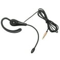 thumbnail image 3 of Auriculares de centro de llamadas con gancho para la oreja de un solo lado de 3,5 mm para atención al cliente con micrófono para portátiles y teléfonos móviles., 3 of 14