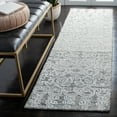 thumbnail image 2 of SAFAVIEH Glamour Milton Geometric Runner Rug, Charcoal, 2'3" x 8', 2 of 7