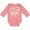 Mauve, variant on Inktastic I Love My Daddy in White Chalk Heart Boys or Girls Long Sleeve Baby Bodysuit