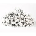 thumbnail image 5 of 12 Pack Artificial Glitter Berry Stems,NOGIS 11.4 inch Christmas Glitter Berries Spray Picks Holly Berry Branches for Christmas Tree Ornaments DIY Crafts Wreath Xmas Holiday Home Decor (White), 5 of 7