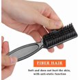 thumbnail image 4 of wqlpp-3Pcs Hair Clipper Cleaning Brush Set, Comb Scissors Cleaning Brush, Barber Salon Cleaning Brush Cleaning Clipper Barber Brush, 1Pcs Wide Tooth Comb Hair Styling Comb, for Barber Home Cleaning, 4 of 4