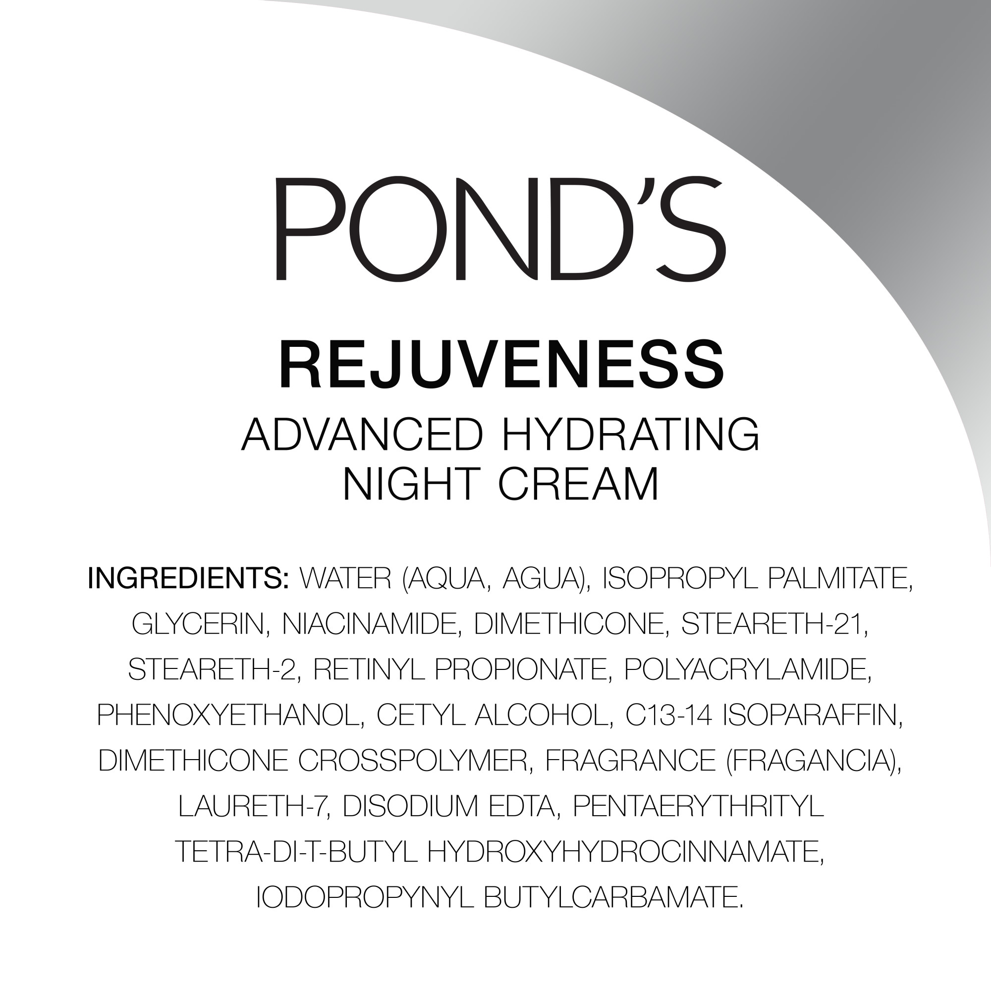 Pond's Night Cream Rejuveness, 3 OZ - image 3 of 3