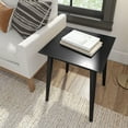 thumbnail image 5 of Plank+Beam 20" Mid Century Modern Rectangular Side Table, Solid Wood End Table for Living Room, Black, 5 of 8