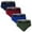 Assorted Color, variant on INNERSY Mens Briefs Breathable Cotton Underwear for Men 4 Pack(XL,Black/White/Gray)