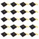 thumbnail image 2 of 20pcs de graduación de graduación Topcake Toppers Black Doctoral Grad Sombrero con Tassel Creative Chocolate Candy Decorations para suministros de fiesta de graduación, 2 of 4