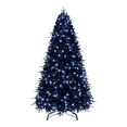 thumbnail image 6 of Makeatree 7ft Pre-Lit Black Artificial Christmas Tree, Halloween Holiday Decoration w/ 1916 Branch Tips, 450 Lights for Home Office, Party, 6 of 12