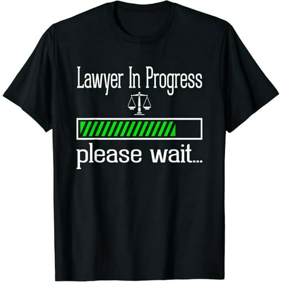 Funny Lawyer in Progress | Law School Student apparel gift T-Shirt