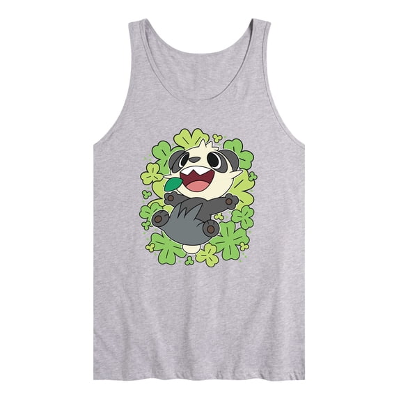 Pokémon - Pancham Shamrocks Collage - Men's Sleeveless Graphic Tank