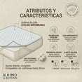 thumbnail image 3 of Protector Cubre Colchón Matrimonial Cooling Impermeable Fresco y Transpirable Ajuste Seguro, 3 of 10