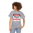 thumbnail image 2 of DJH Apparel | Allergic To Stupidium Funny  / Comical  Unisex T-shirt, 2 of 5