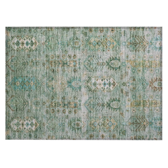 Dalyn Rugs Machine Washable Indoor/Outdoor Chantille ACN2047 Sage 1'8" x 2'6" Rug
