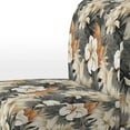 thumbnail image 4 of Designart « Mirage des Tropiques Neutres I » Beige Fauteuil d'Appoint Tropical Rembourré - Fauteuil Tropical pour Chambre, 4 of 7