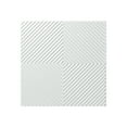 thumbnail image 1 of FASÄDE Easy Installation Quattro Gloss White Wall Panel Sample (12" X 12" Sample), 1 of 1