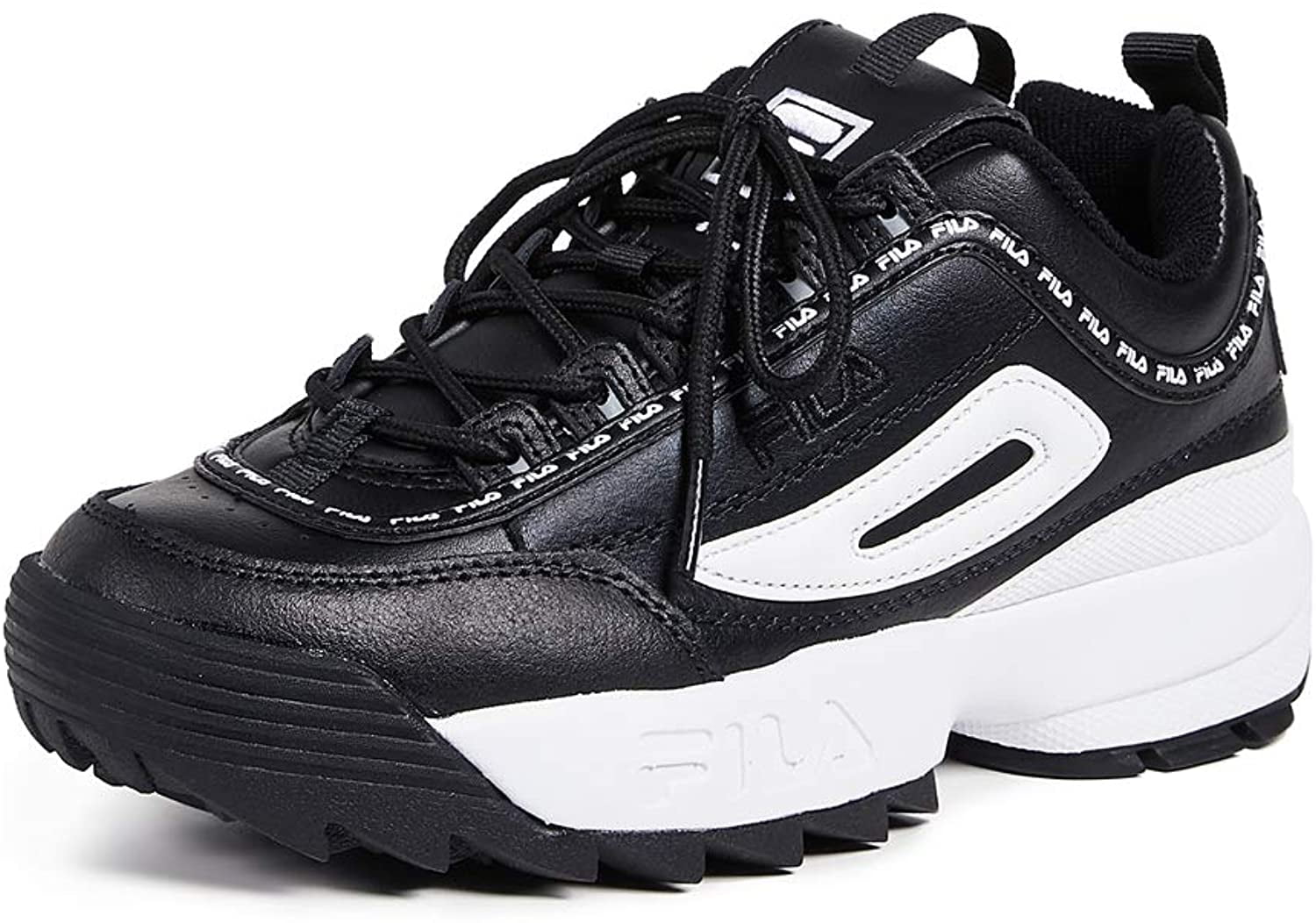 fila disruptor ii premium black