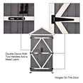 thumbnail image 4 of MCombo Outdoor Wood Storage Cabinet, Garden Tool Shed (3ft Tall) 1000, 4 of 9
