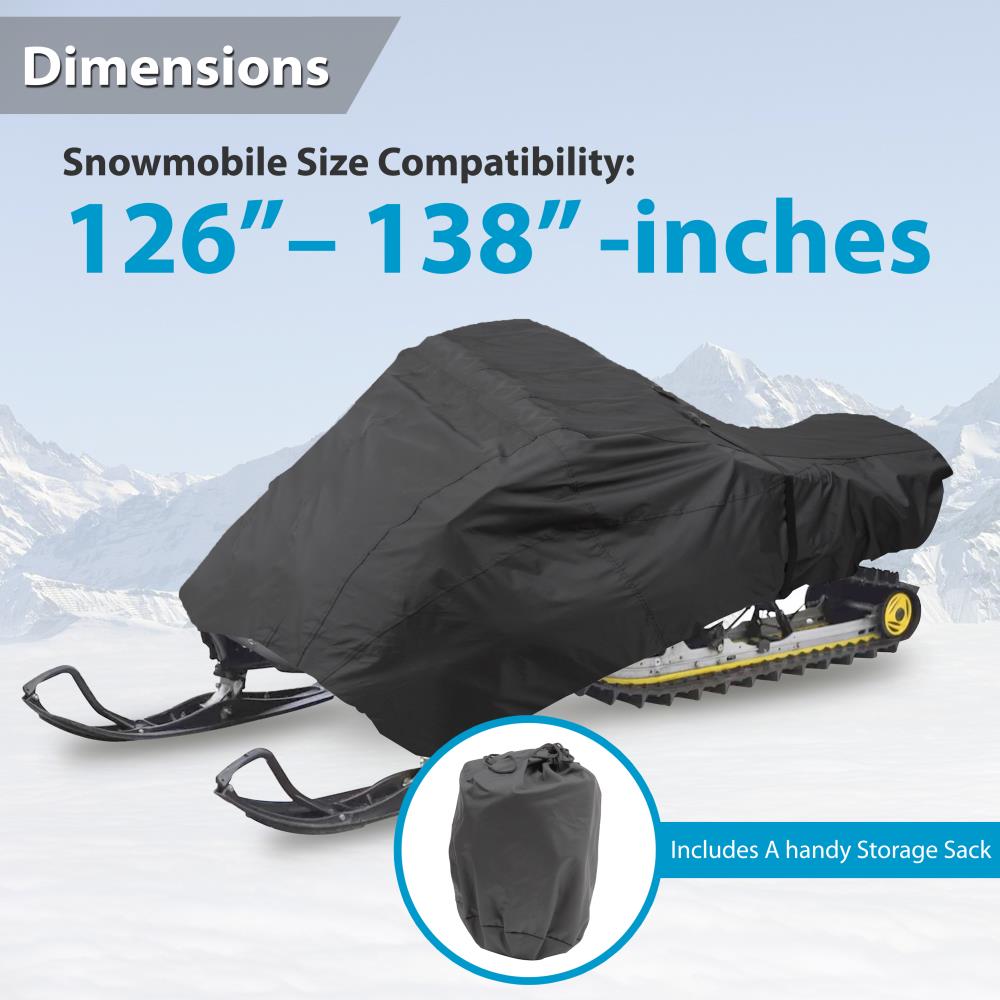 Pyle  - Armor Shield Snowmobile Cover - Universal Cover for Snowmobile (126’’– 138’’ -inches) - image 3 of 4